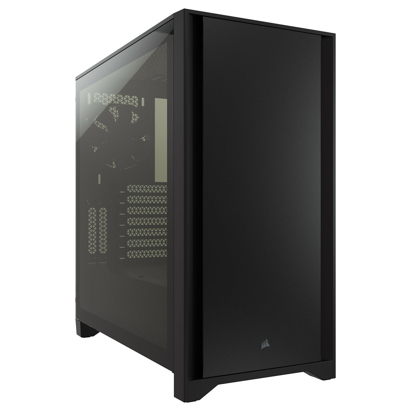 4000D TEMPERED GLASS MID-TOWER BLACK