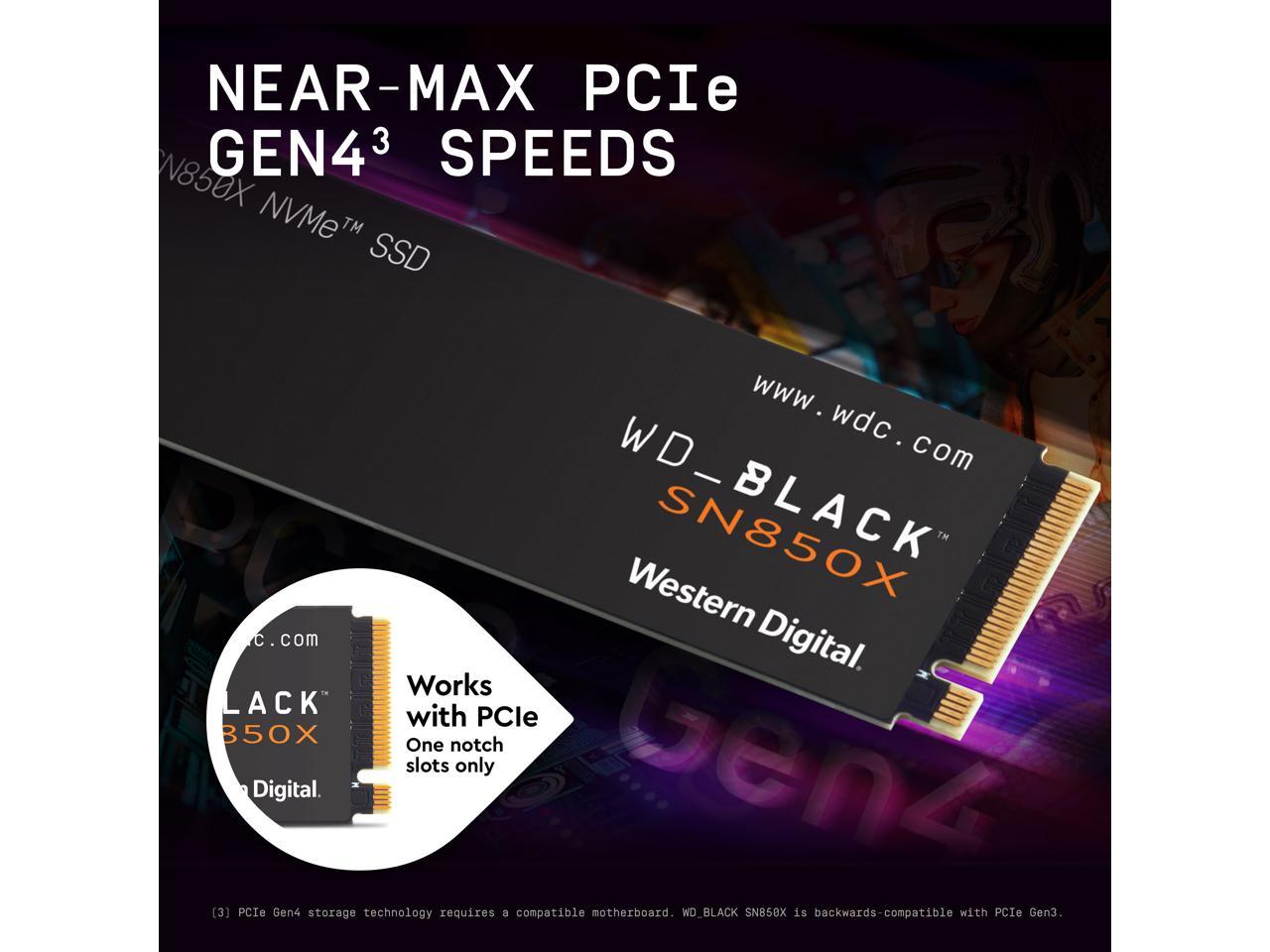 BLACK SN850X NVME SSD M.2 2TB thumbnail 6