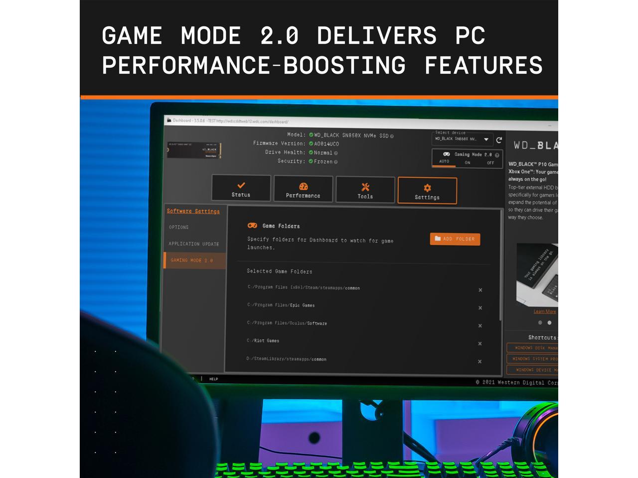 BLACK SN850X NVME SSD M.2 1TB thumbnail 7