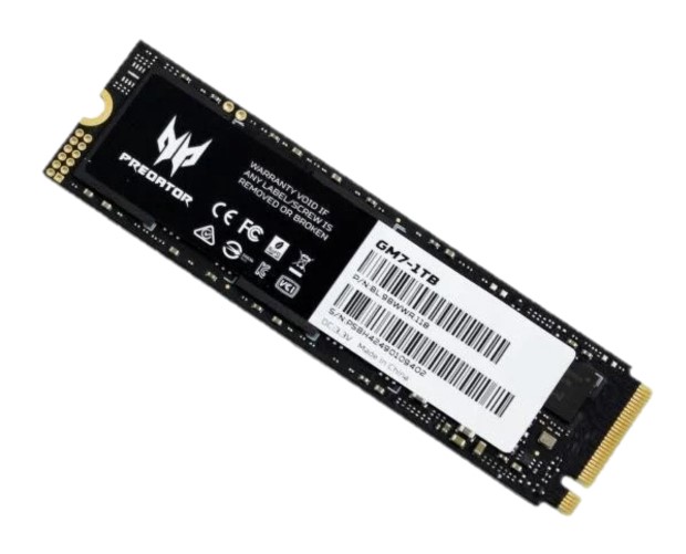 PREDATOR GM7 1TB PCIE GEN4 X4 M.2 SSD