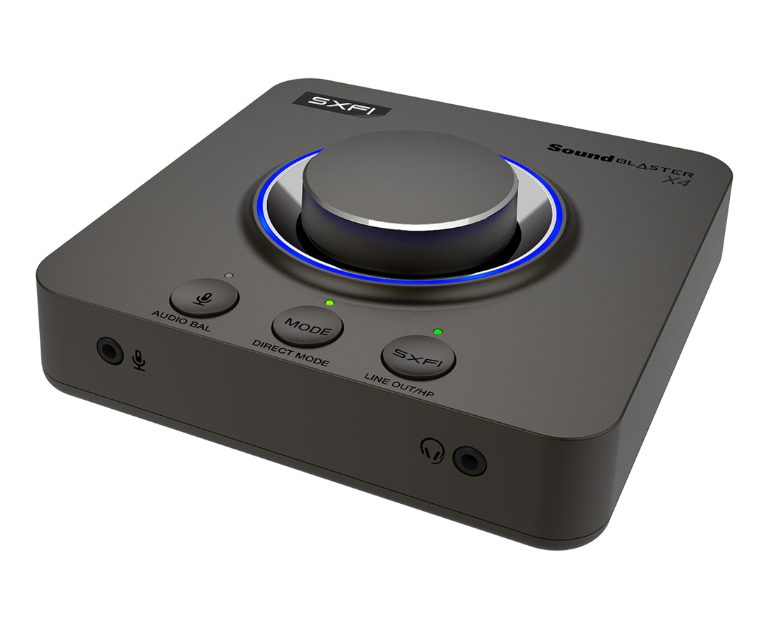 BLASTER X4 HI-RES 7.1 EXT USB DAC & AMP SUPER