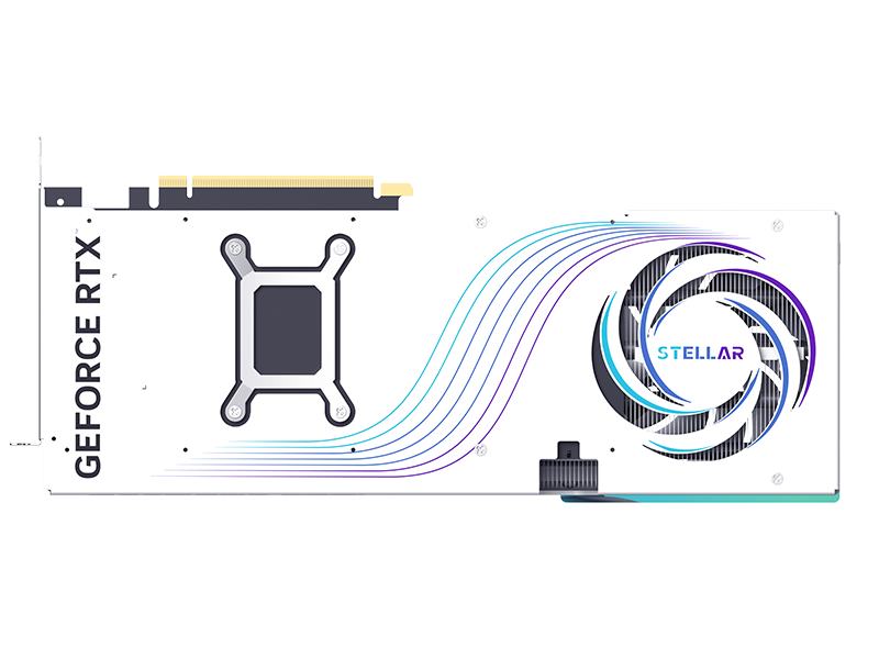 MANLI RTX5070TI 16GB OC GDDR7 GALLARDO X3 WHITE thumbnail 6