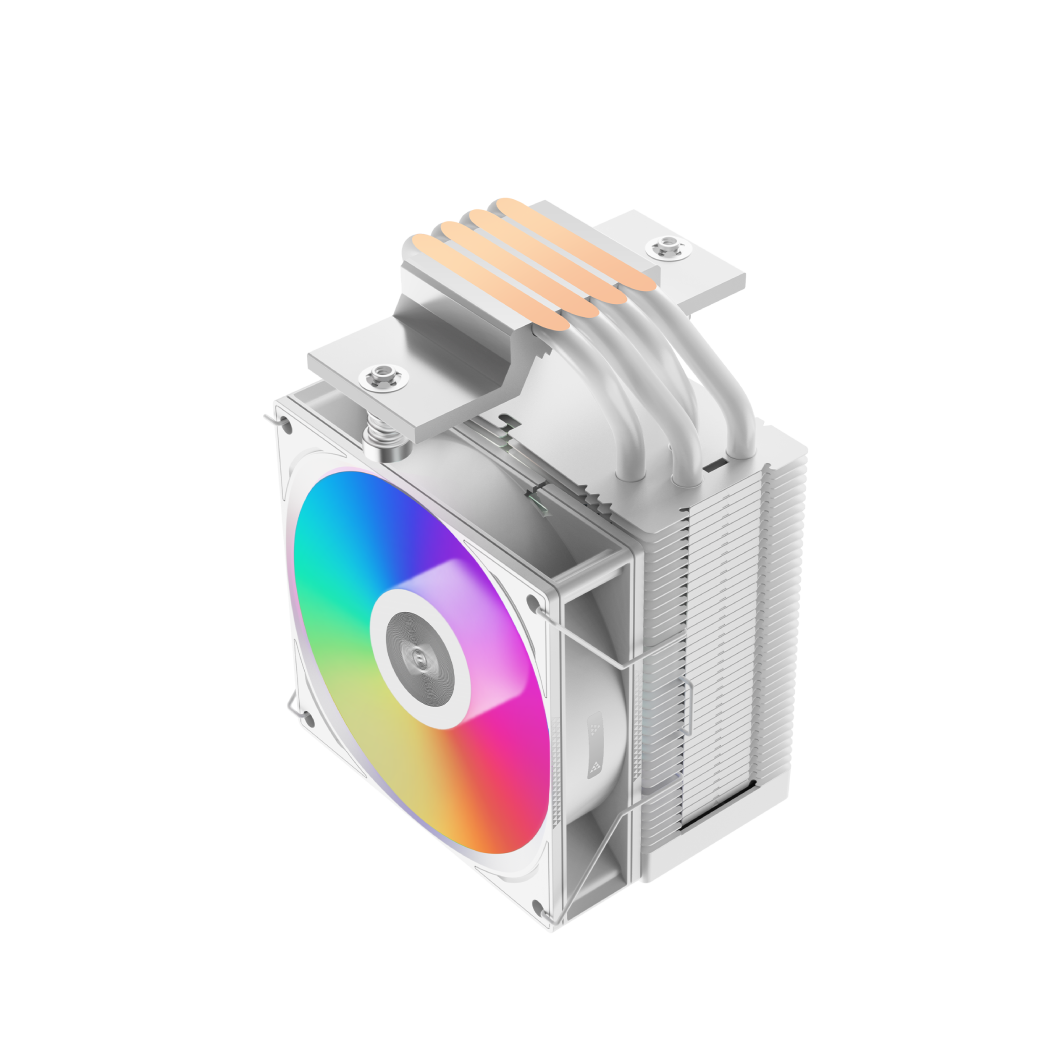 R400 ARGB HIGH PERFORMANCE CPU COOLER WHITE thumbnail 4