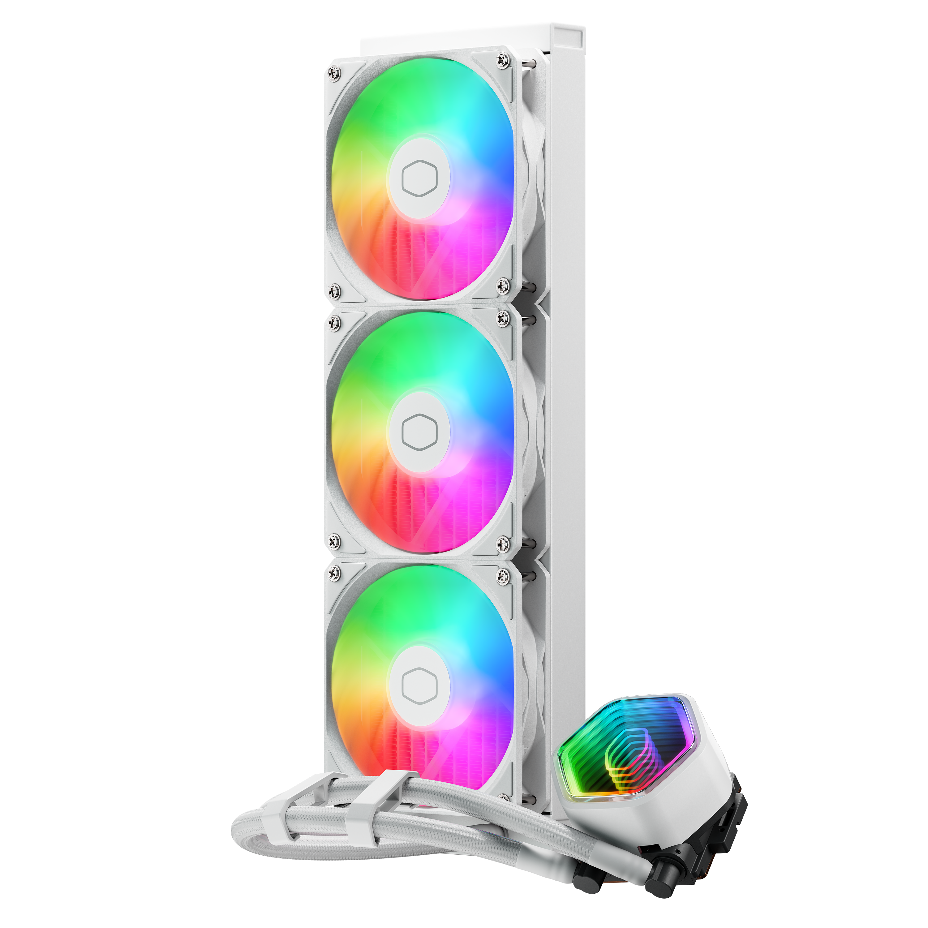 COOLER MASTER MASTERLIQUID 360L CORE II ARGB WHITE thumbnail 2