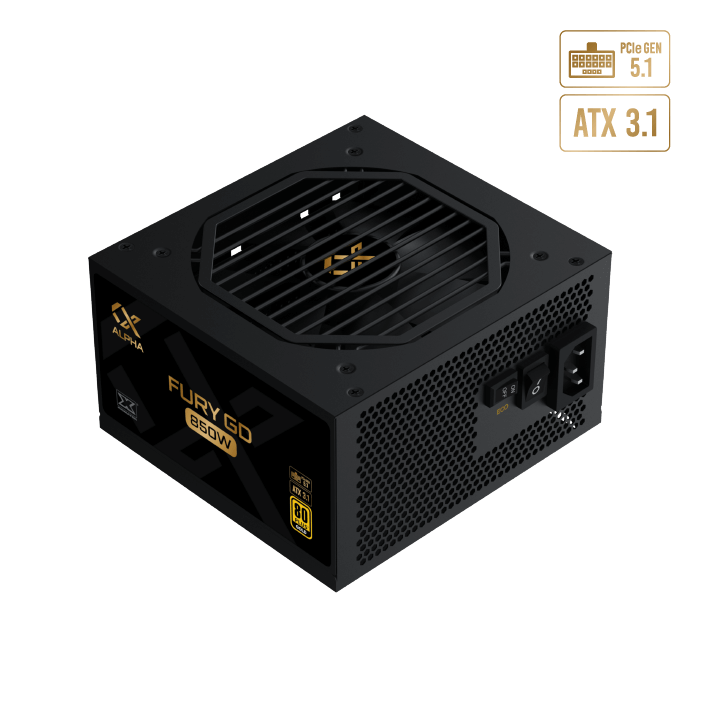FURY GD 850W 80+GOLD  ATX3.0 PCIE5.0