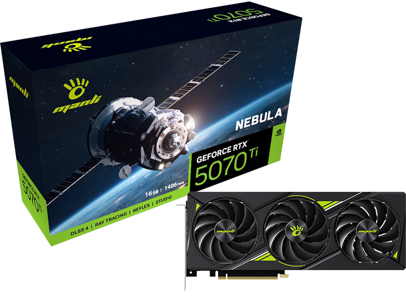 RTX5070TI 16GB GDDR7 NEBULA X3