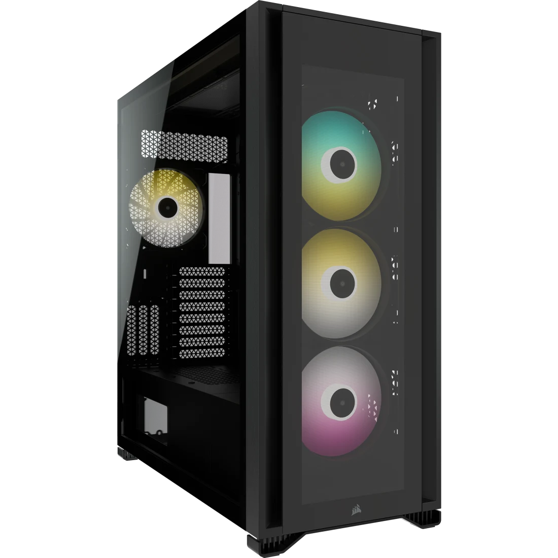 ICUE 7000X RGB TEMPERED GLASS CASE BLACK