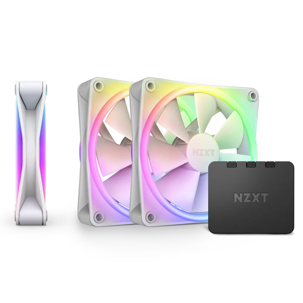 F120 RGB DUO TRIPLE PACK 120MM FAN WHITE