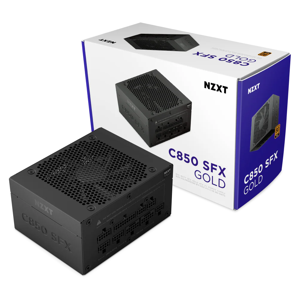NZXT C850 SFX GOLD 850W FULL MODULAR ATX 3.1 PSU thumbnail 10