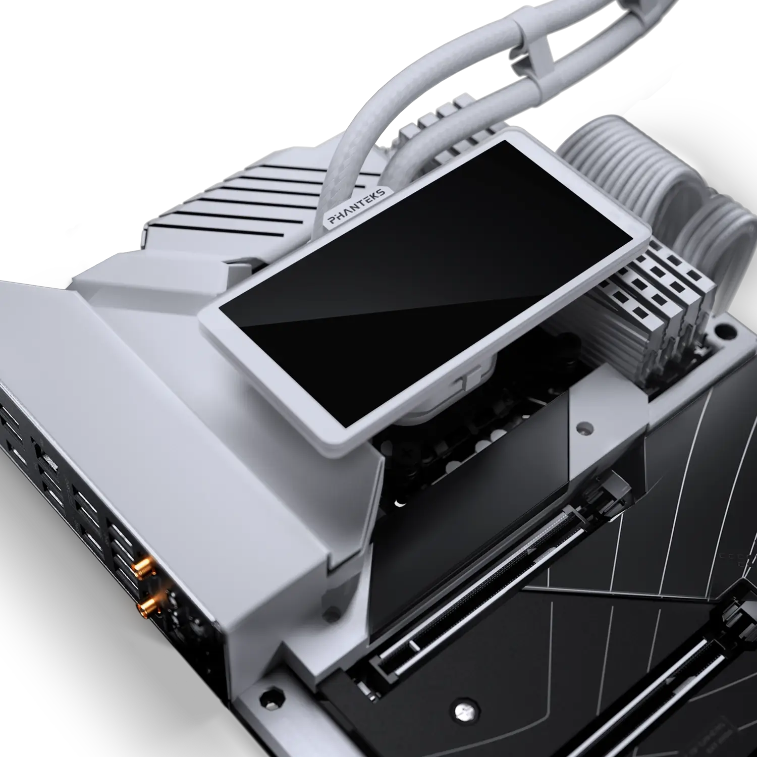 PHANTEKS GLACIER ONE 360M25 G2 LCD DRGB AIO WATERCOOLING WH thumbnail 5