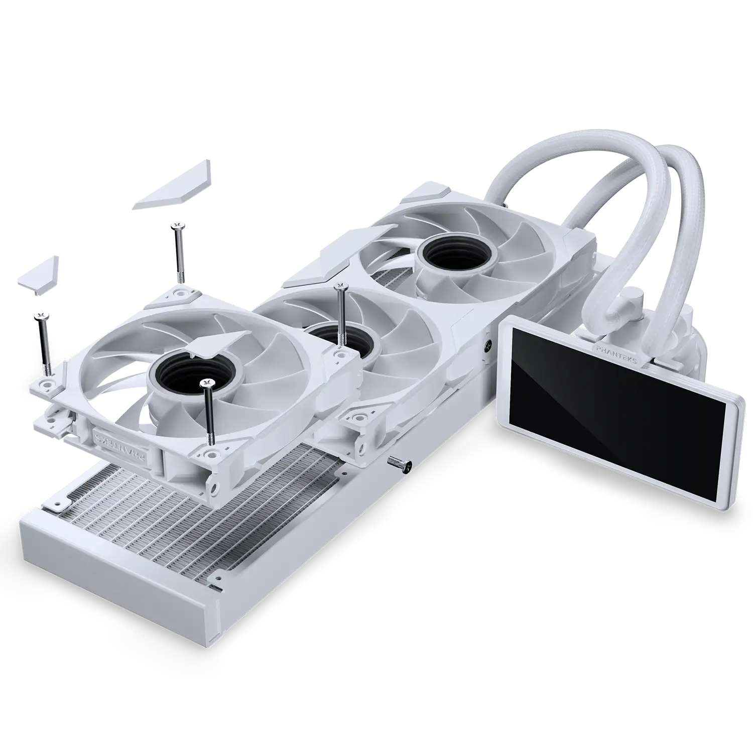 PHANTEKS GLACIER ONE 360M25 G2 LCD DRGB AIO WATERCOOLING WH thumbnail 6