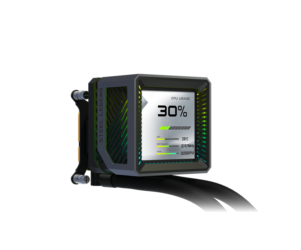 ASROCK STEEL LEGEND DARK 360 LCD thumbnail 7
