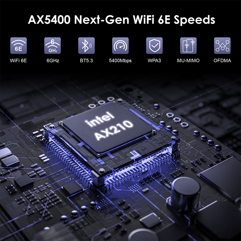 WAVLINK AX5400M WiFi 6E PCIe Network Card thumbnail 5