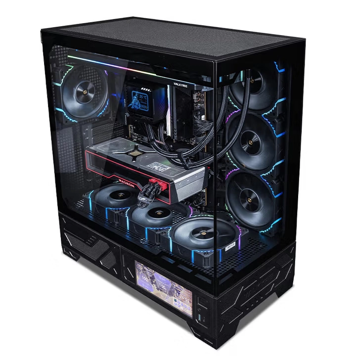 VALKYRIE 03 ATX CASE W/6.2" TOUCH SCREEN BLACK thumbnail 2
