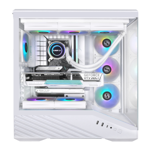LIAN LI VECTOR V100RW MID TOWER CASE WHITE thumbnail 5