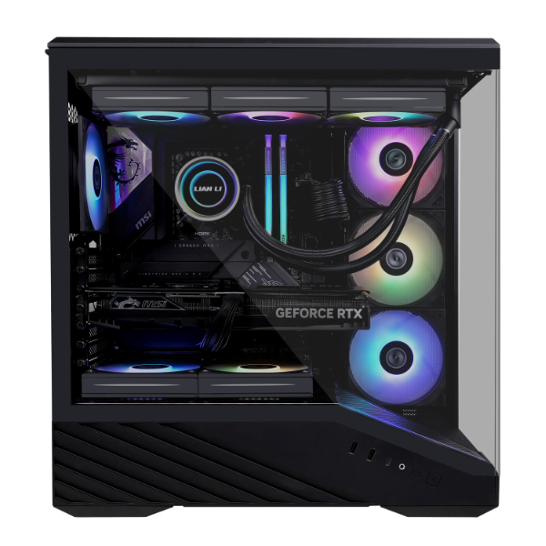 LIAN LI VECTOR V100RX MID TOWER CASE BLACK thumbnail 5