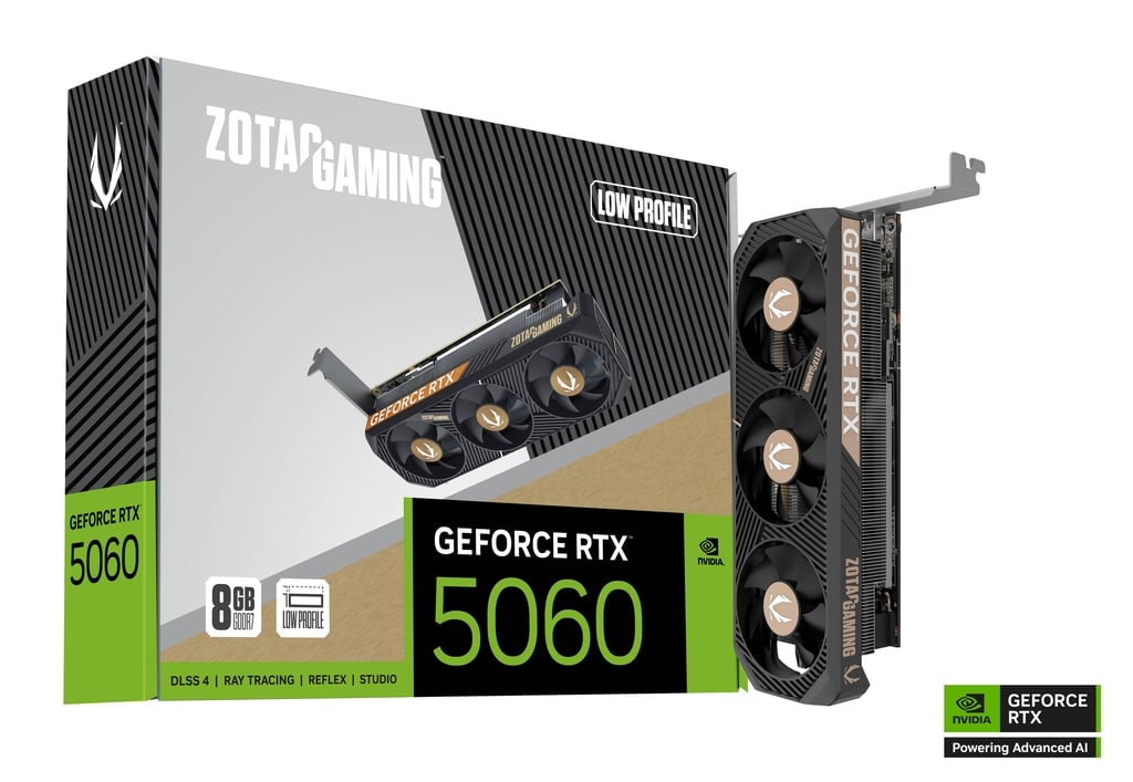 ZOTAC GAMING RTX5060 8GB GDDR7 LOW PROFILE