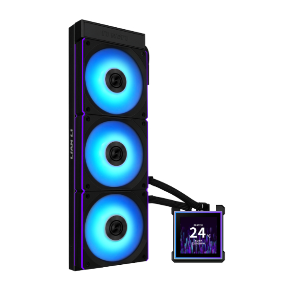 LIAN LI HYDROSHIFT II LCD-S 360CL AIO WATER COOLING BLACK