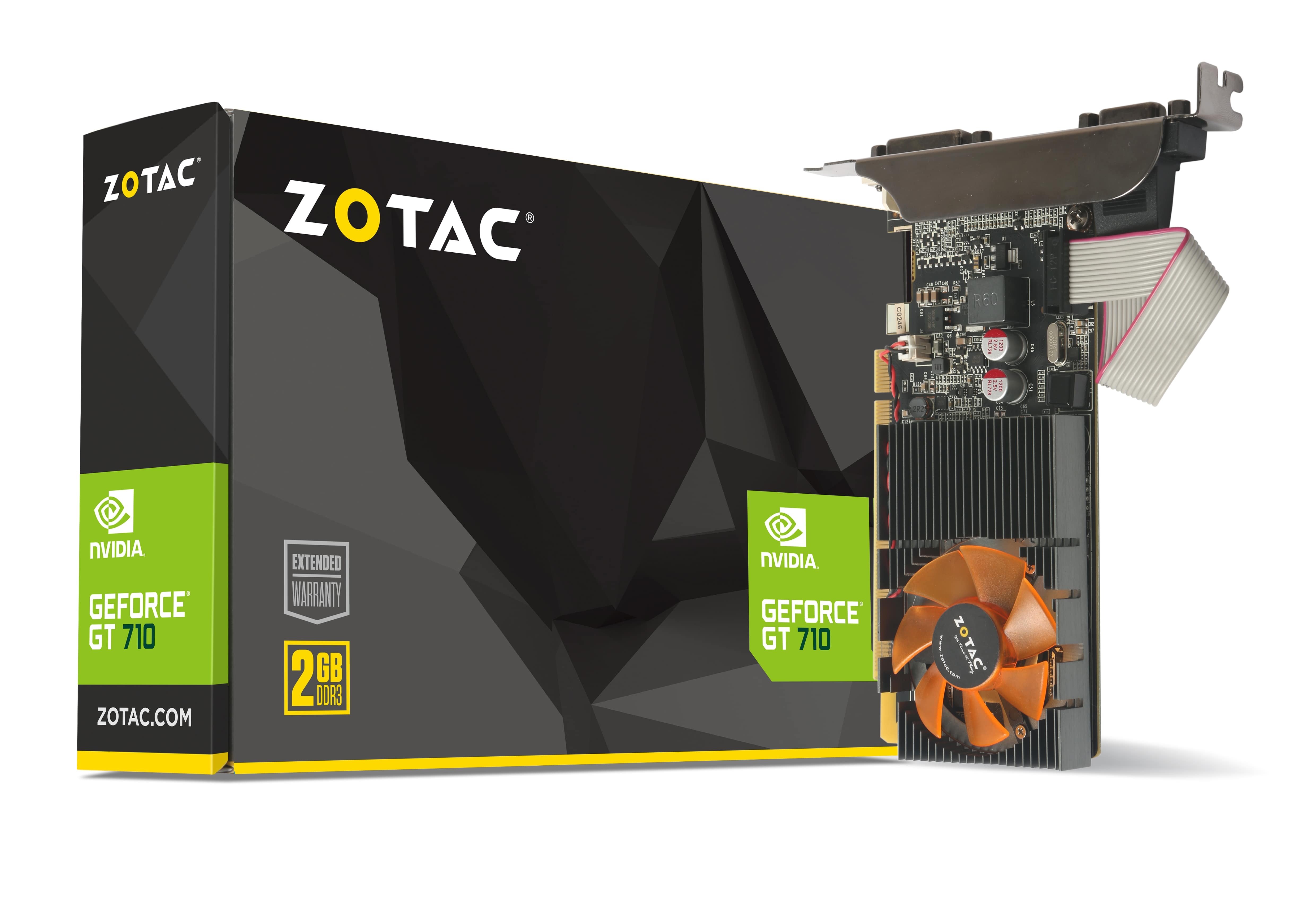 ZOTAC GT710 SINGLE FAN 2GB DDR3