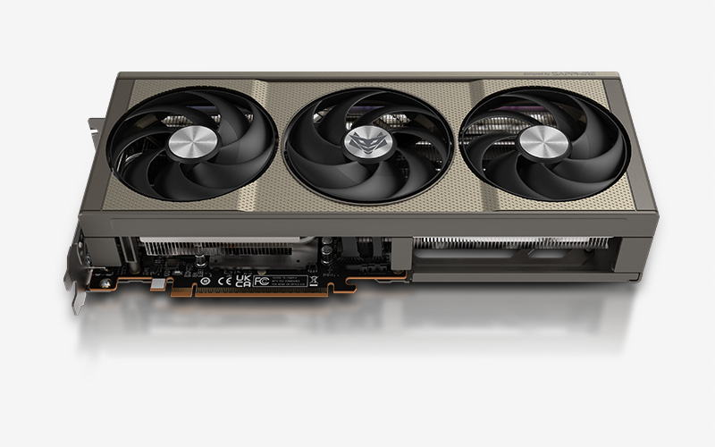 SAPPHIRE RX9060XT NITRO+ GAMING OC 16GB DDR6 thumbnail 3
