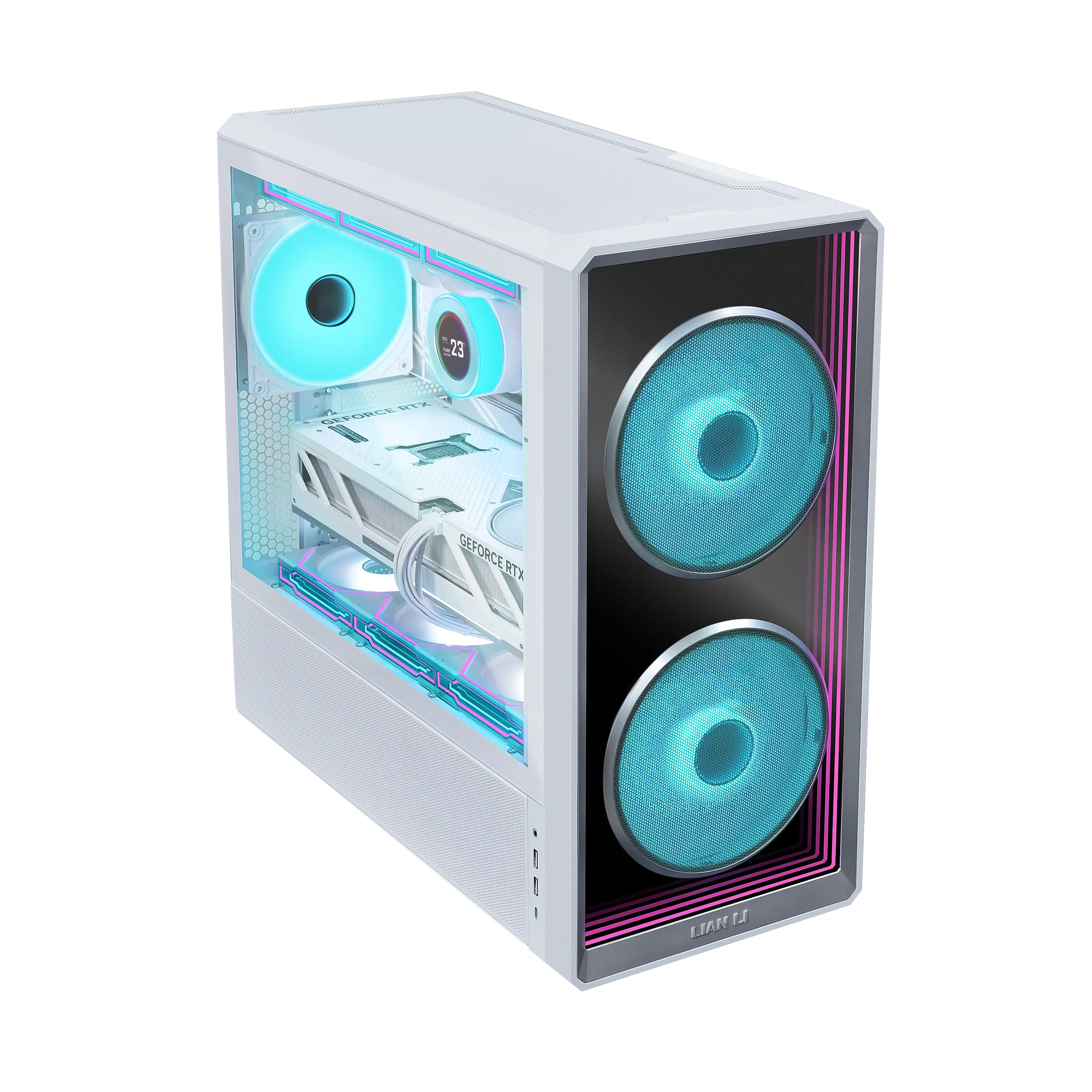 LIAN LI LANCOOL 217 INFINITY WHITE thumbnail 2