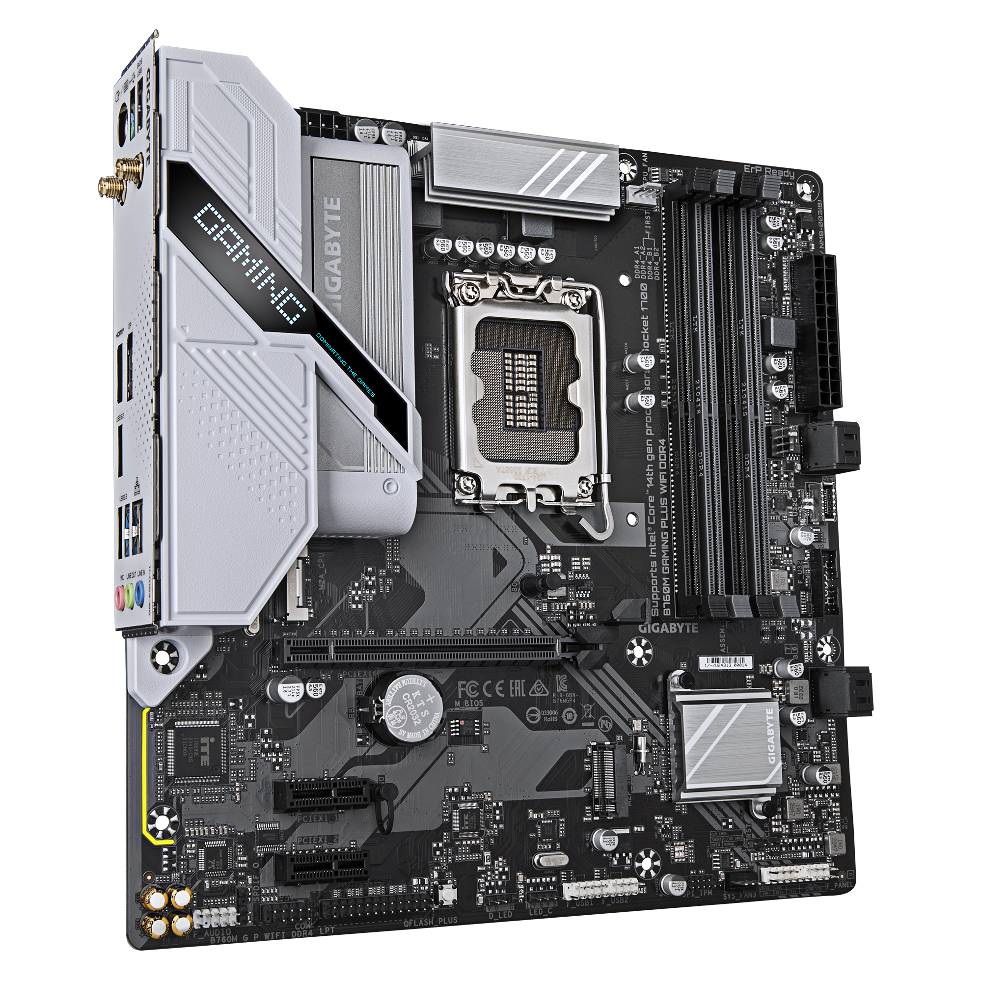 GIGABYTE B760M GAMING PLUS WIFI DDR4 thumbnail 3