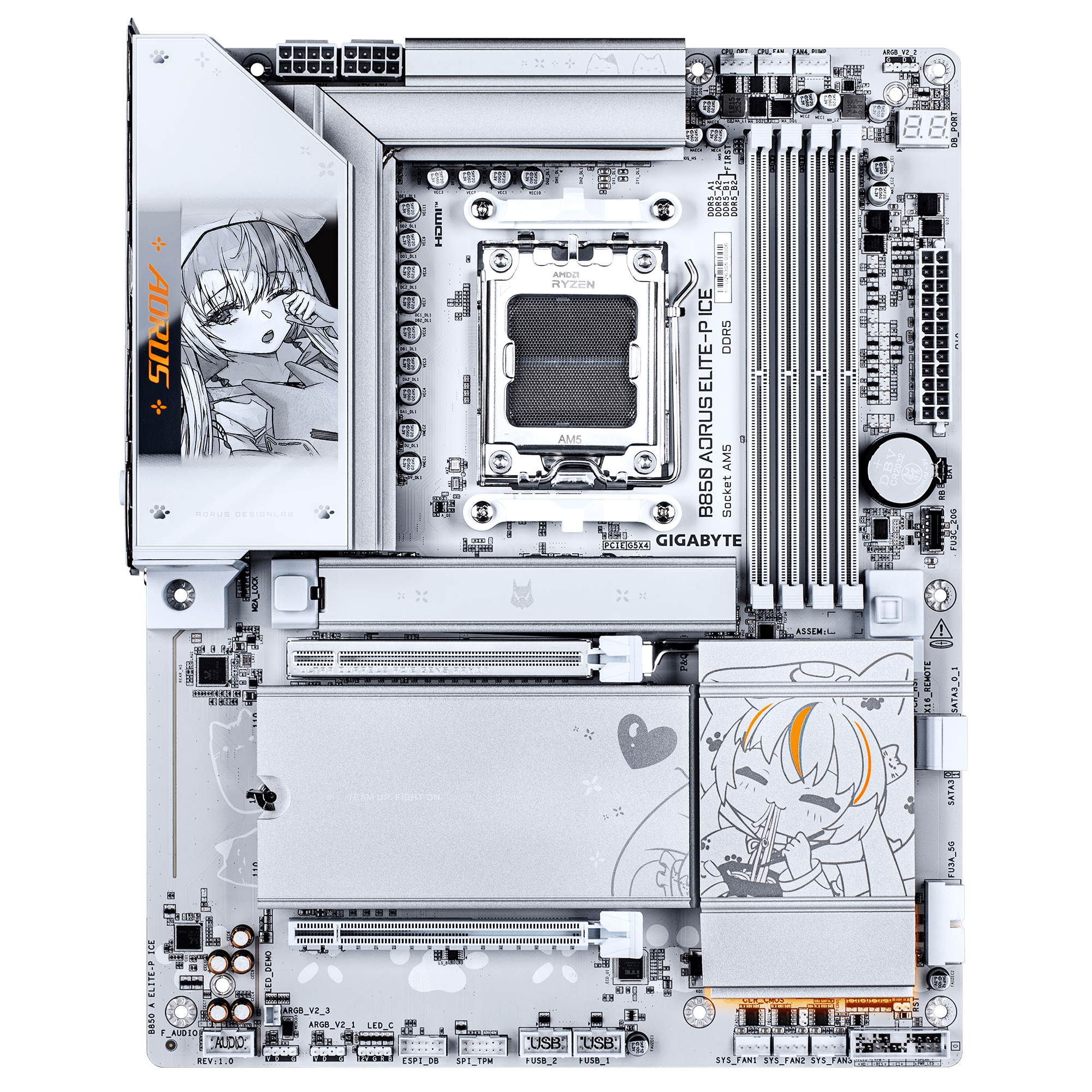 GIGABYTE B850 AORUS ELITE-P ICE thumbnail 2