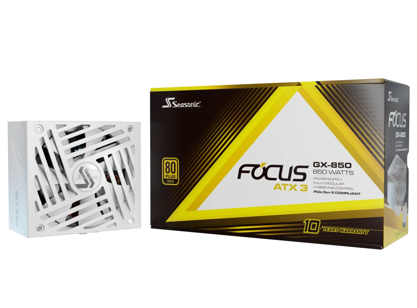 SEASONIC FOCUS GX850 850W 80PLUS GOLD WHITE