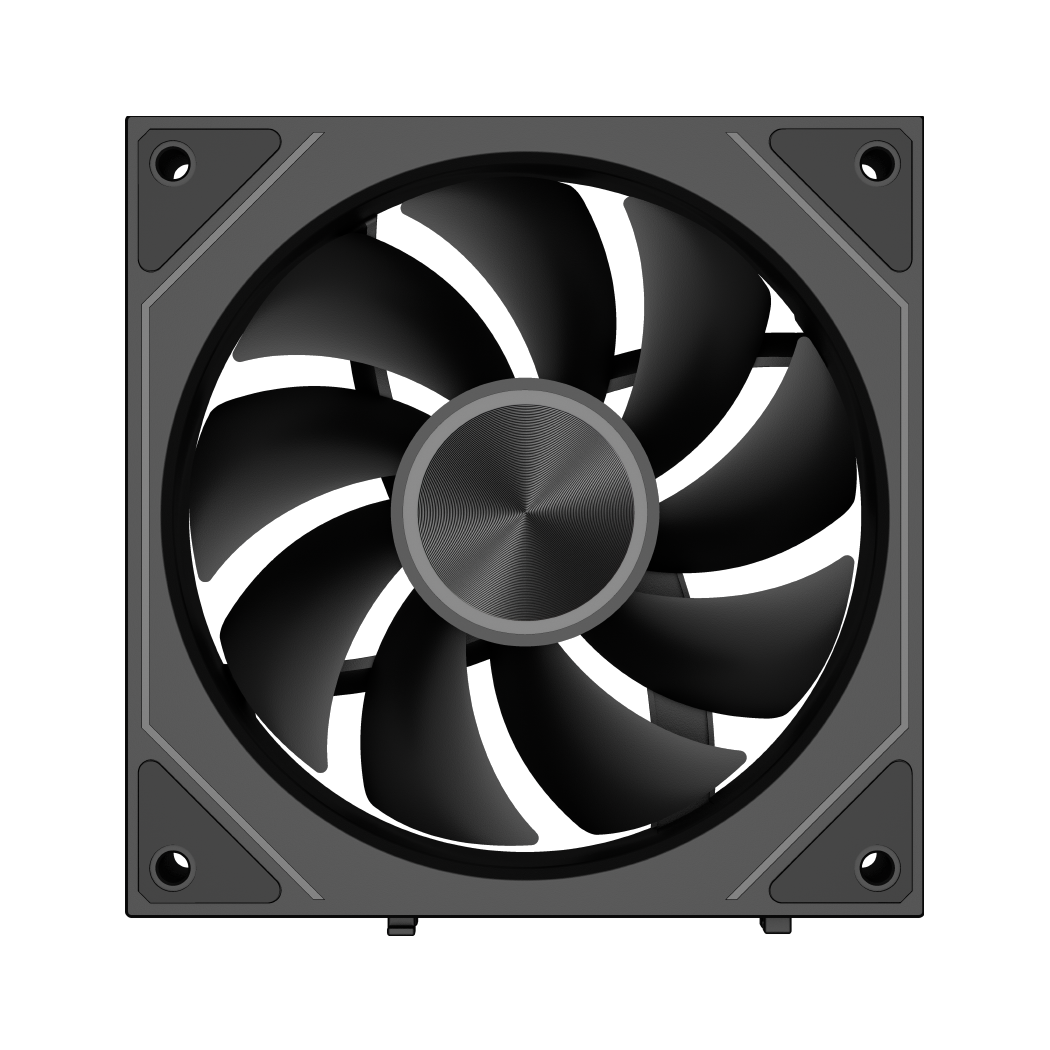 PC COOLER F3X120 ARGB 3 IN 1 FANS BLACK thumbnail 4