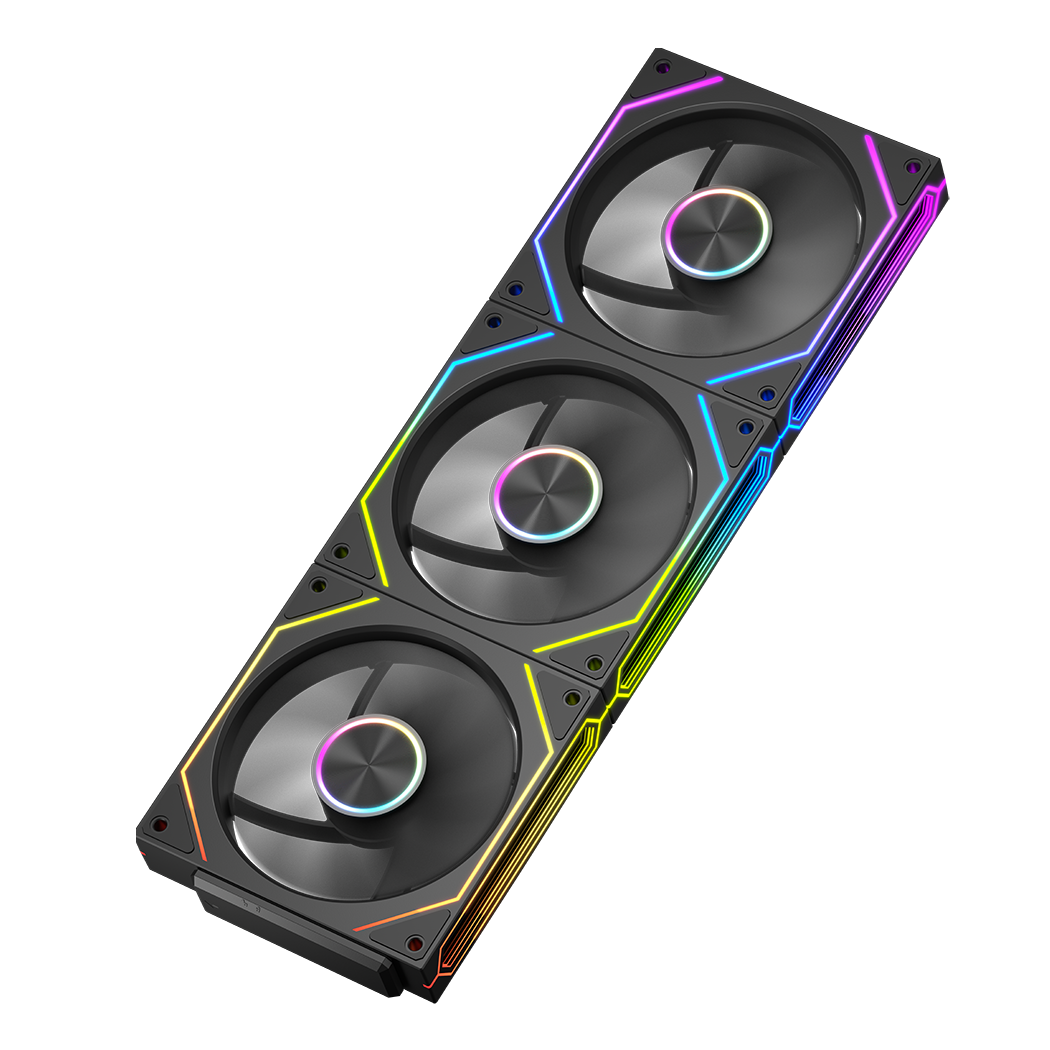 PC COOLER F3X120 ARGB 3 IN 1 FANS BLACK thumbnail 6