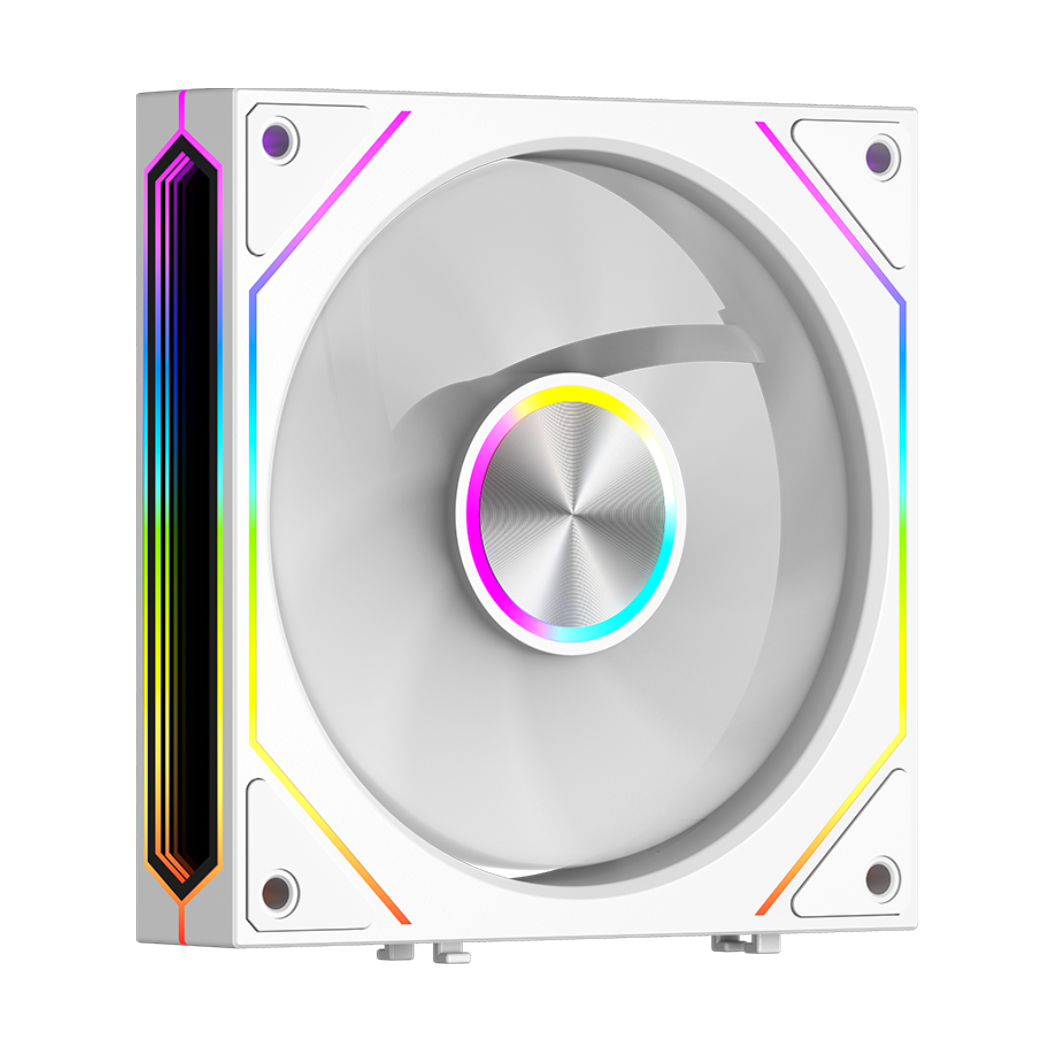 PC COOLER F3X120 ARGB FANS WHITE thumbnail 2