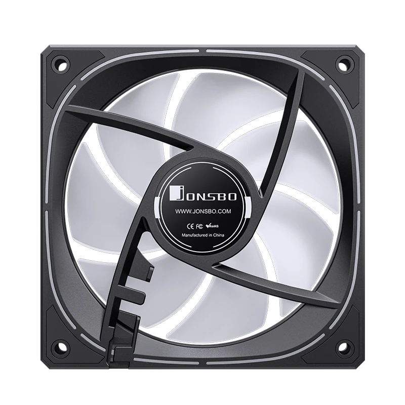 JONSBO FR-505BR 12CM PWM RGB FAN BLACK BULK PACK (反葉) thumbnail 13