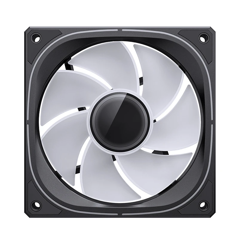 JONSBO FR-505BR 12CM PWM RGB FAN BLACK BULK PACK (反葉) thumbnail 12