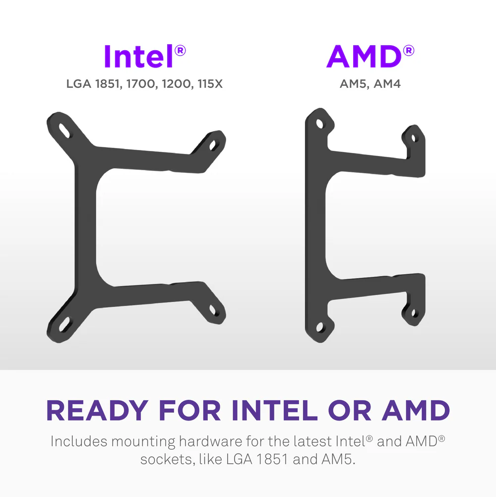 NZXT KRAKEN CORE 240 RGB AIO LIQUID COOLER thumbnail 9