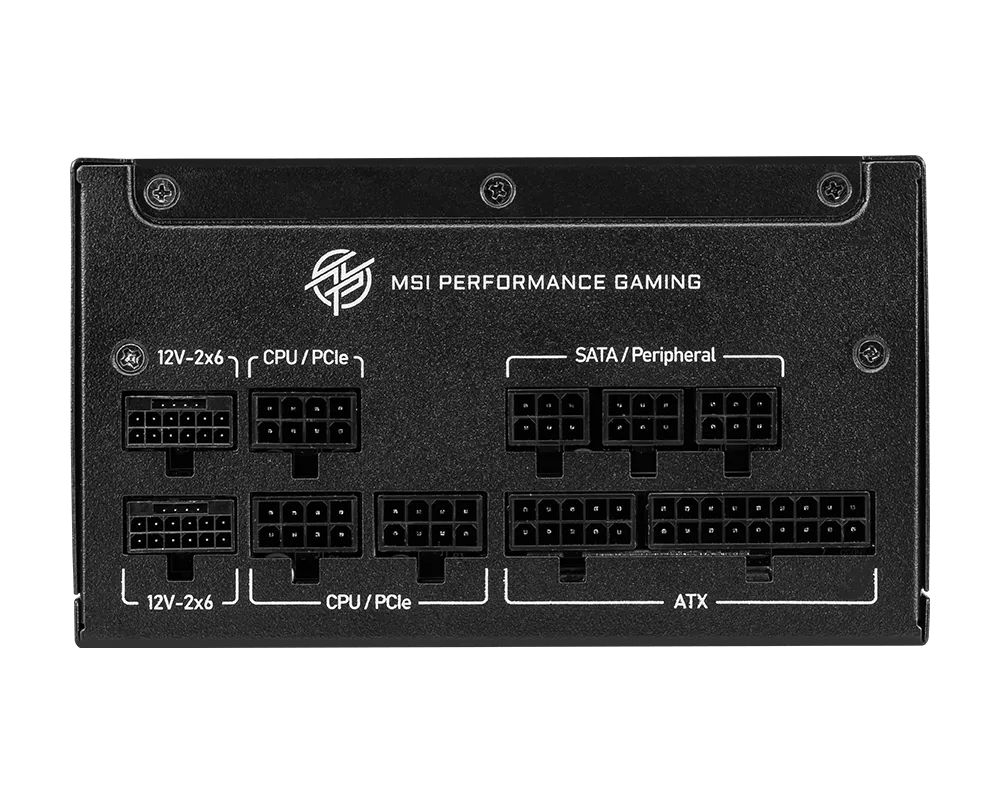 MSI MPG A1250GS 1250W PCIE5 thumbnail 2