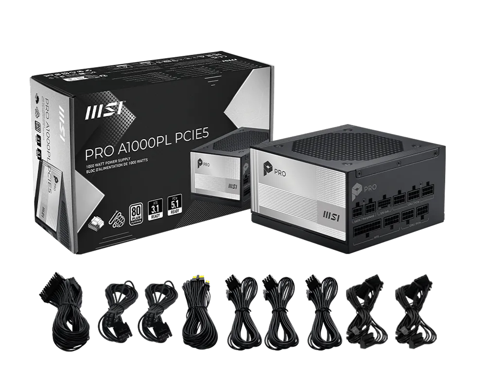MSI PRO A850PL PCIE5 thumbnail 5