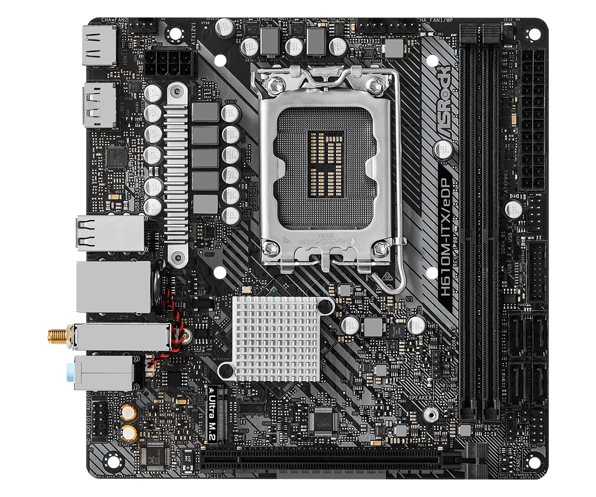 ASROCK H610M-ITX/EDP thumbnail 2