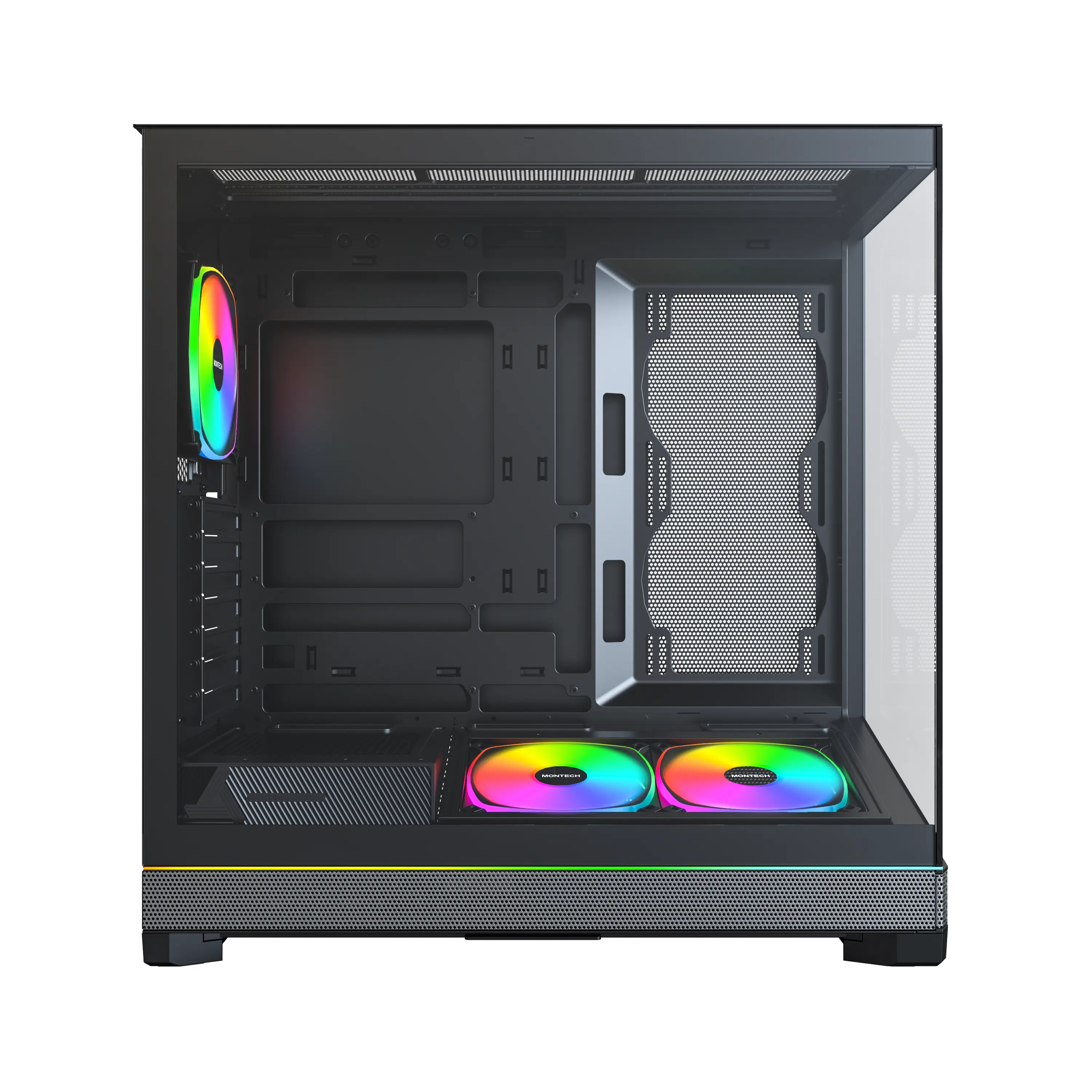 MONTECH SKY 3 ATX CASE BLACK thumbnail 3