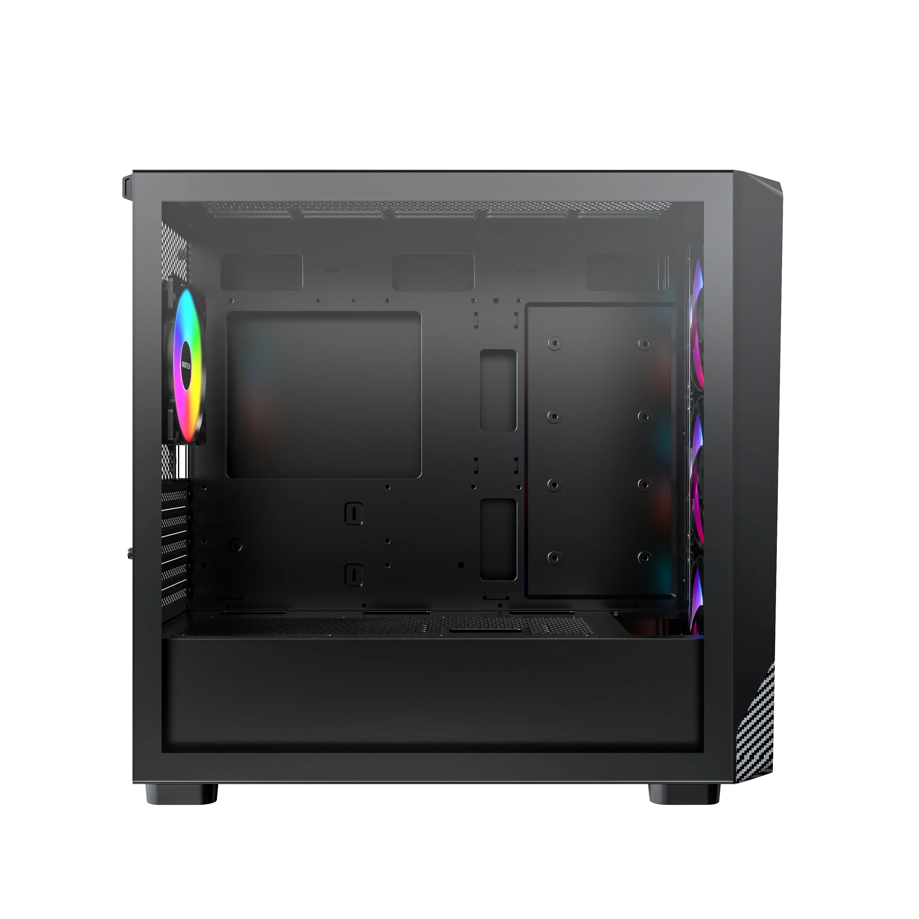 MONTECH X5M MATX CASE BLACK thumbnail 3