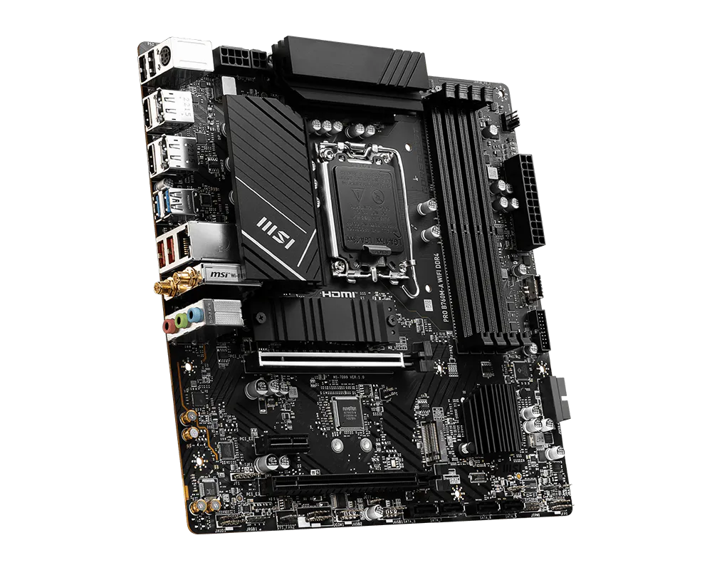 MSI PRO B760M-A WIFI DDR4 thumbnail 4