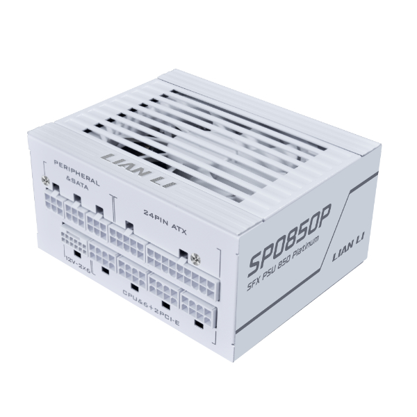LIAN LI SP PLATINUM 850W SFX PSU ATX3.1 FULL MODULAR WH thumbnail 2