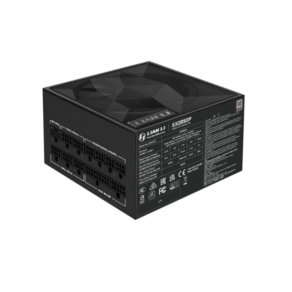 LIAN LI SX PLATINUM SERIES 850W PSU ATX3.1 BLACK thumbnail 5