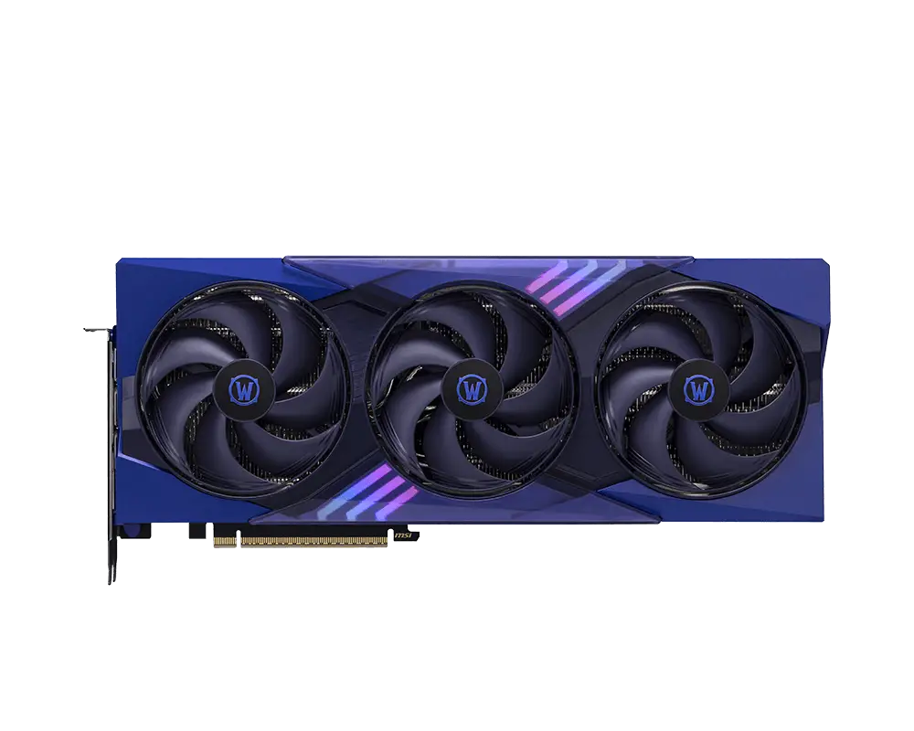 MSI RTX5070 12GB GDDR7 WORLD OF WARCRAFT MIDNIGHT VOID thumbnail 2