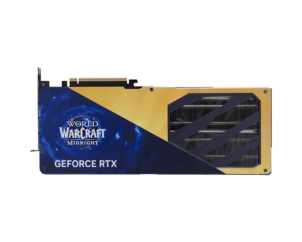 MSI RTX5070 12GB GDDR7 WORLD OF WARCRAFT MIDNIGHT VOID thumbnail 4