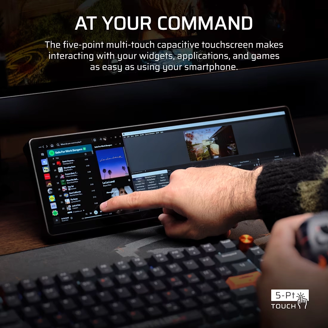 CORSAIR XENEON EDGE 14.5" LCD TOUCHSCREEN thumbnail 6