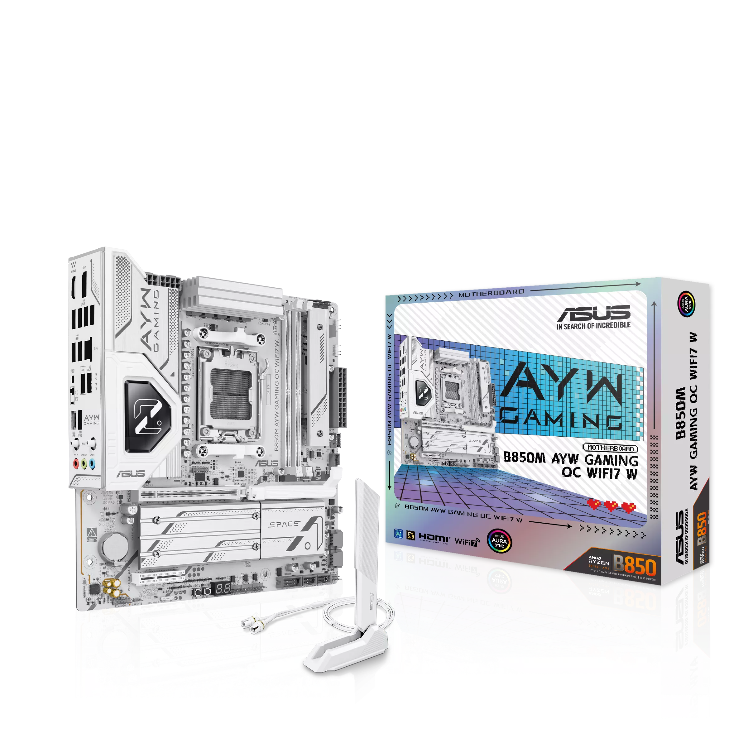 ASUS B850M AYW GAMING OC WIFI7 W