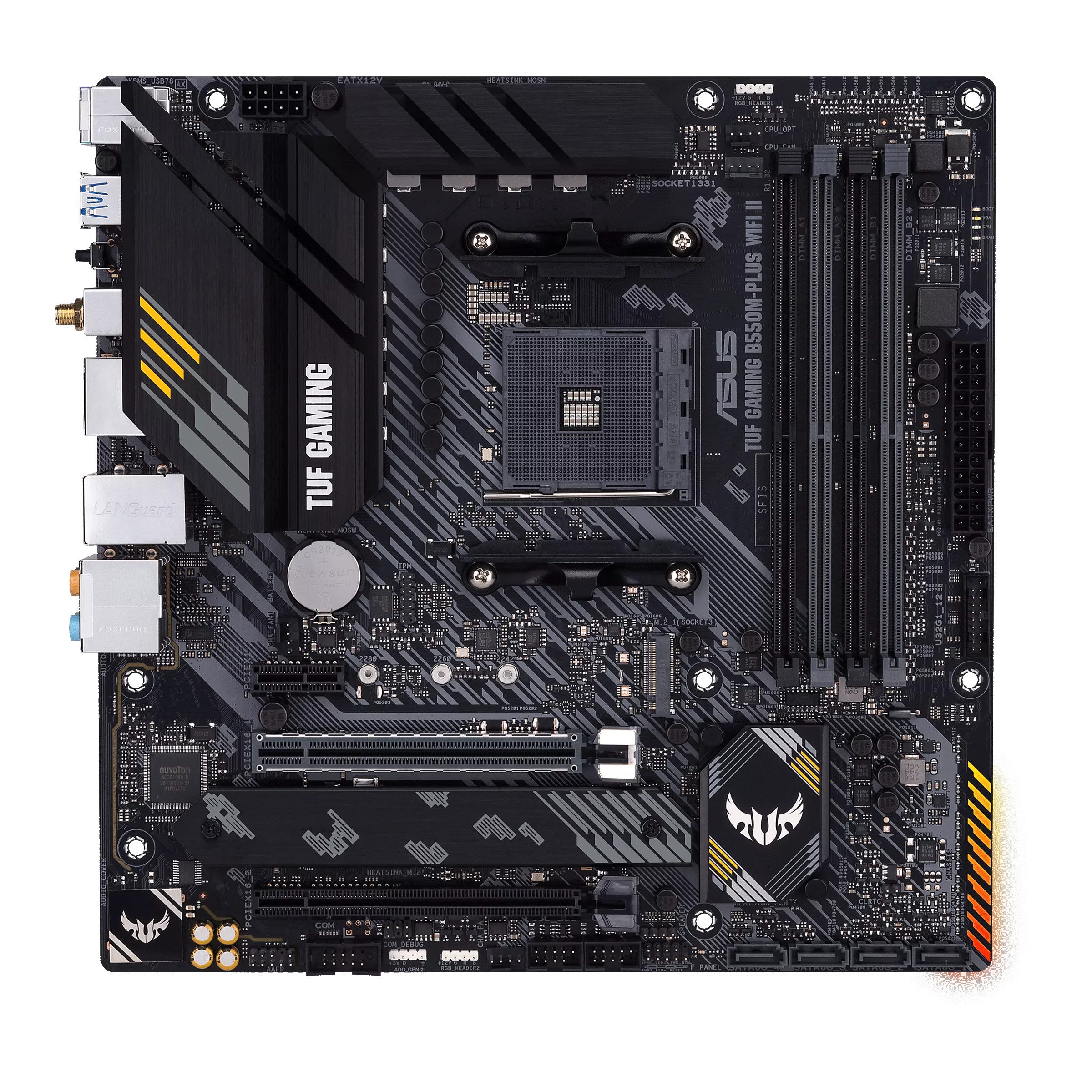 ASUS TUF GAMING B550M-PLUS WIFI II (MB-BB55TMV) thumbnail 4