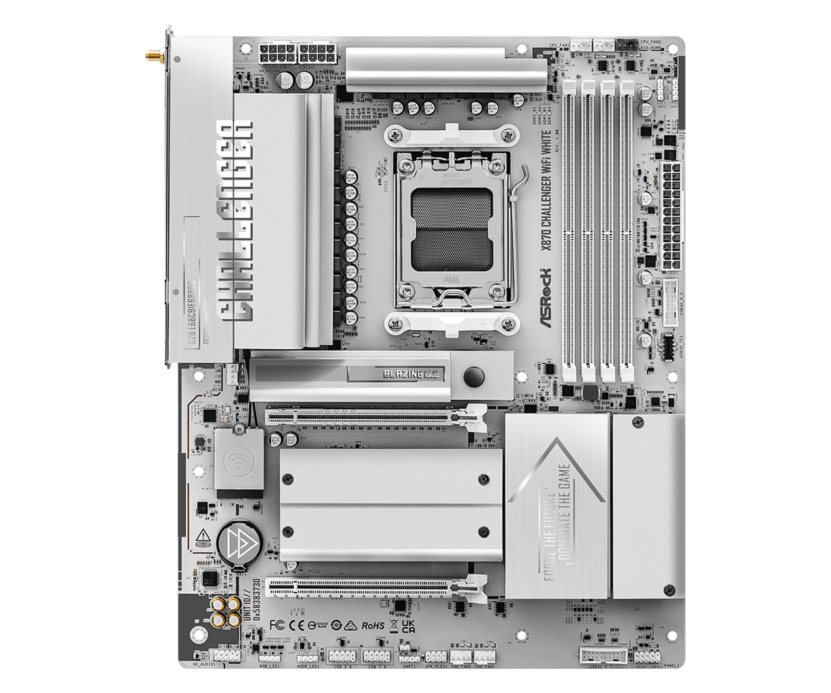 ASROCK X870 CHALLENGER WIFI WHITE thumbnail 4