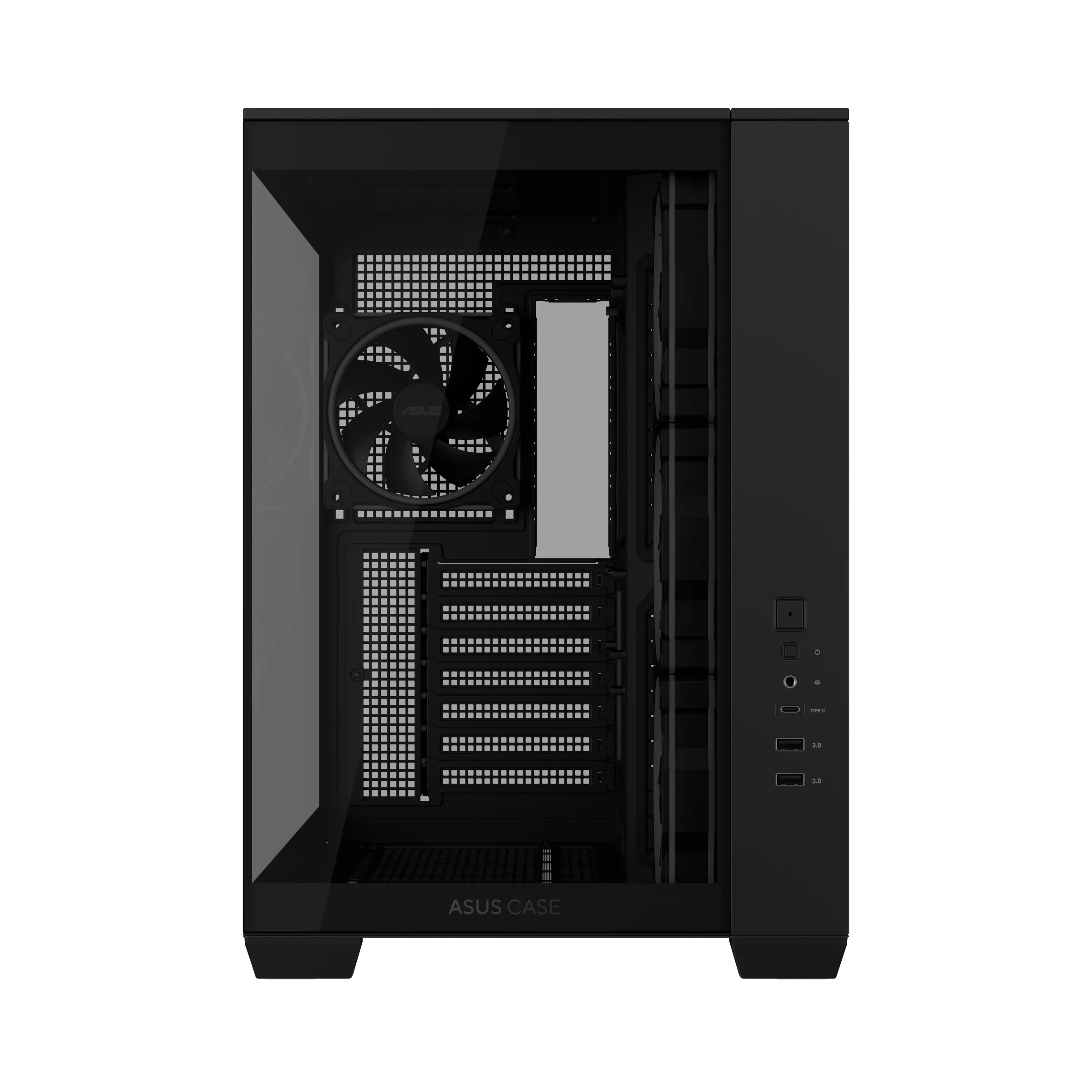 ASUS A32 PLUS TG ARGB ATX CASE BLACK thumbnail 4