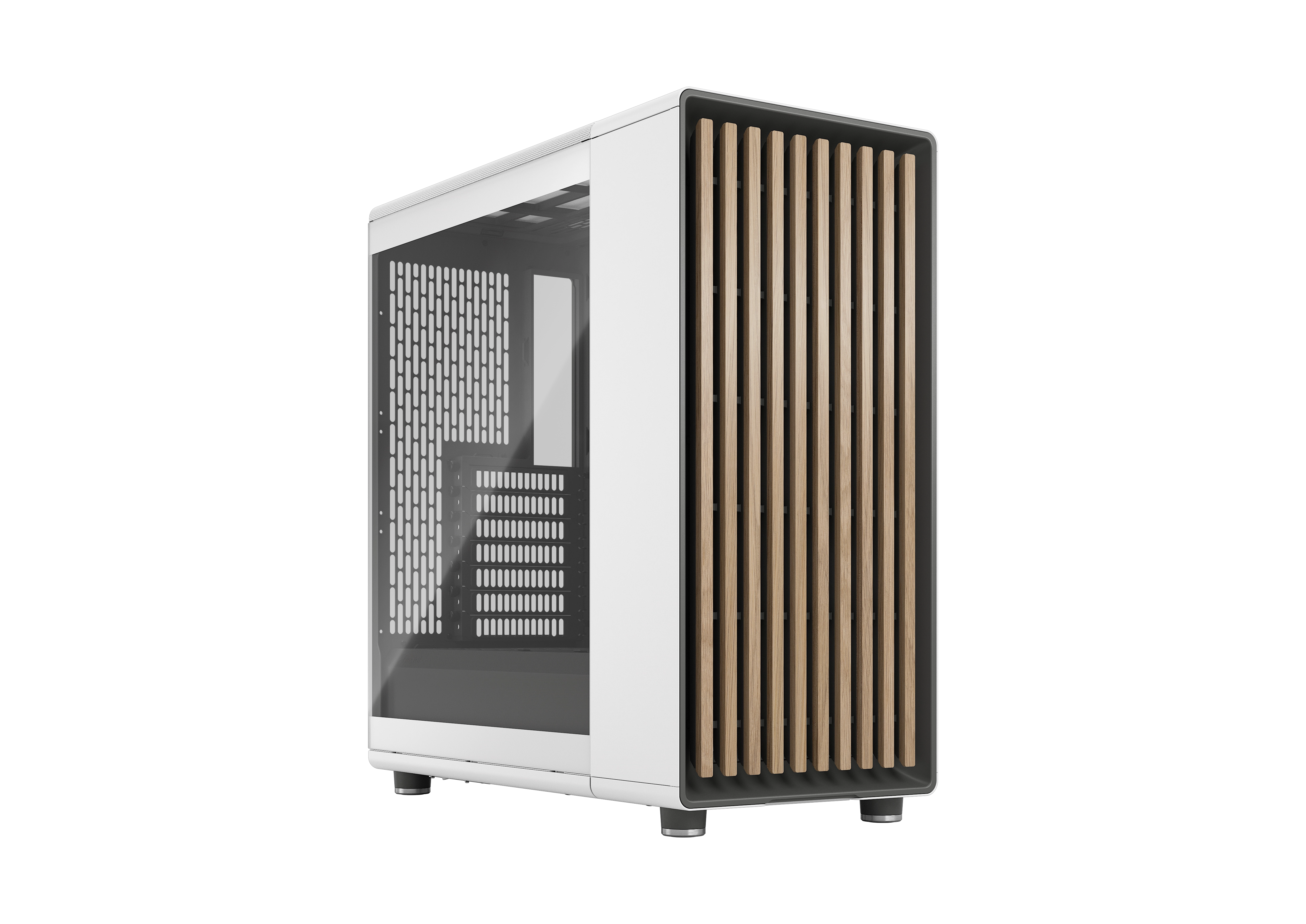 Fractal Design NORTH CHALK WHITE TG CLEAR TINT
